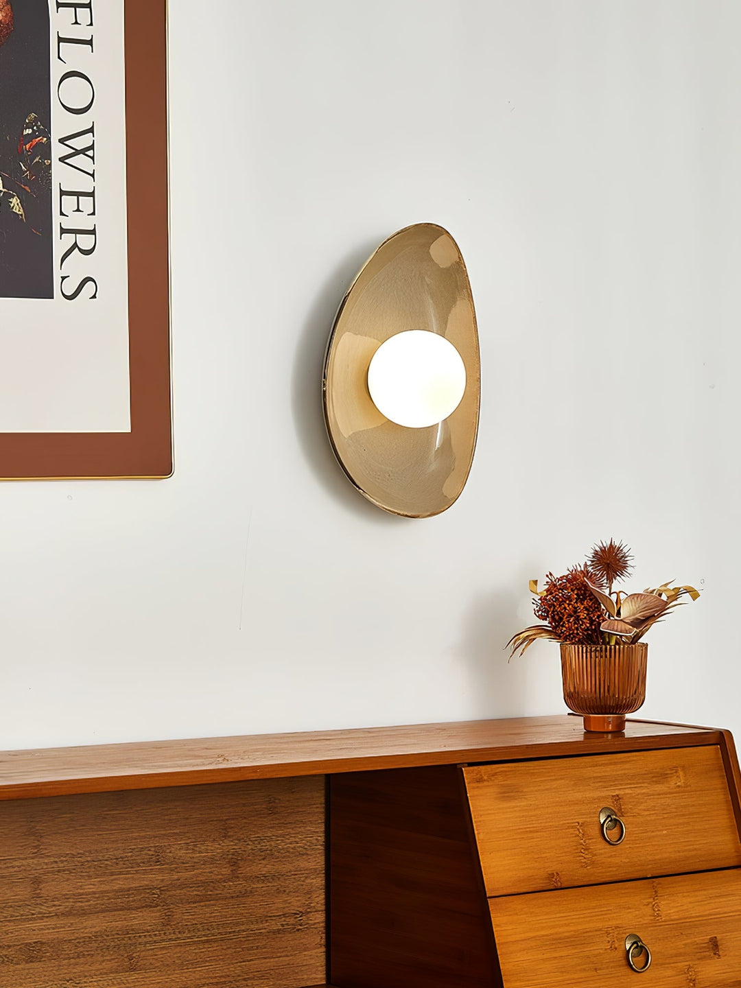 Lampa Ścienna Pebble Disc
