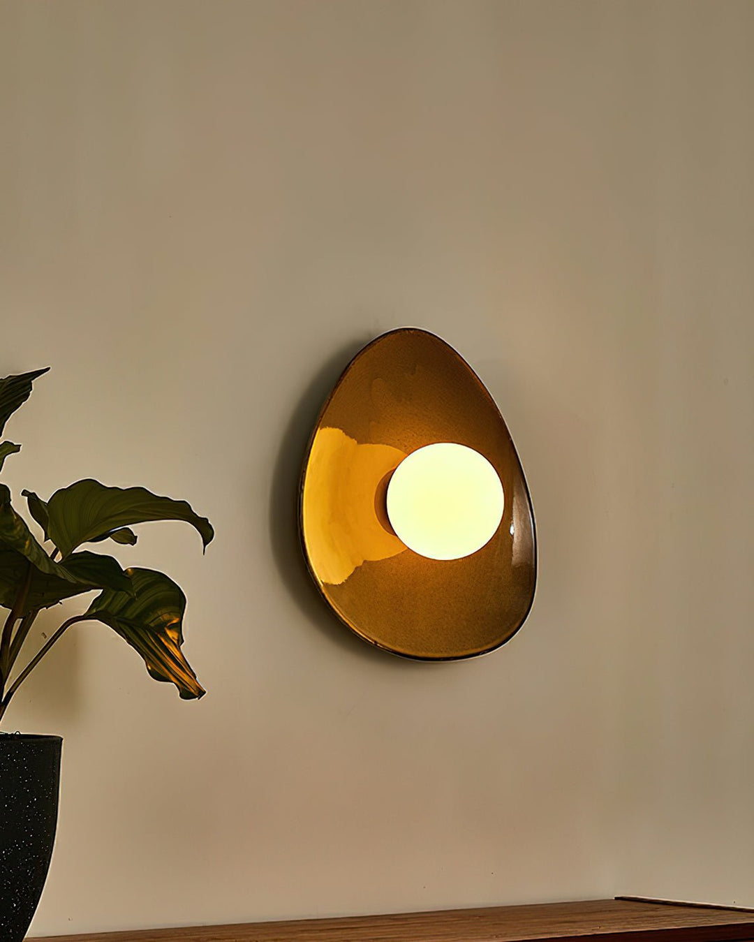 Lampa Ścienna Pebble Disc