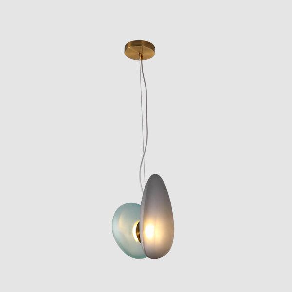 Lampa wisząca z matowego szkła