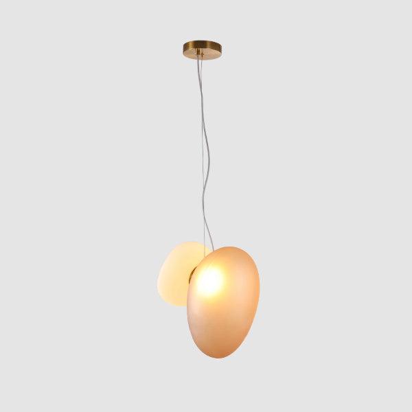 Lampa wisząca z matowego szkła