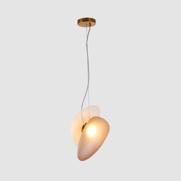Lampa wisząca z matowego szkła