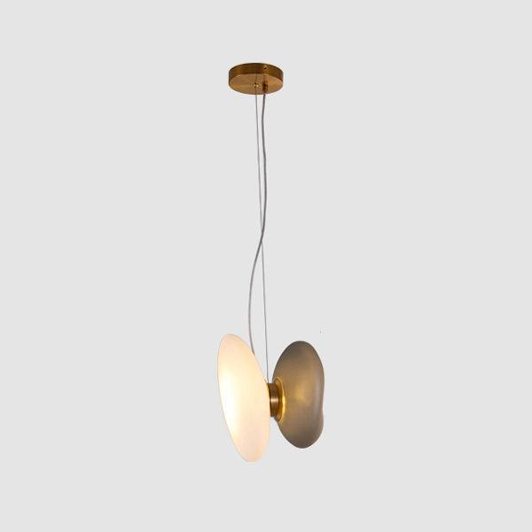 Lampa wisząca z matowego szkła