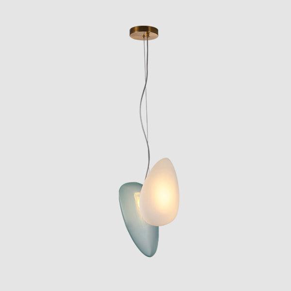 Lampa wisząca z matowego szkła