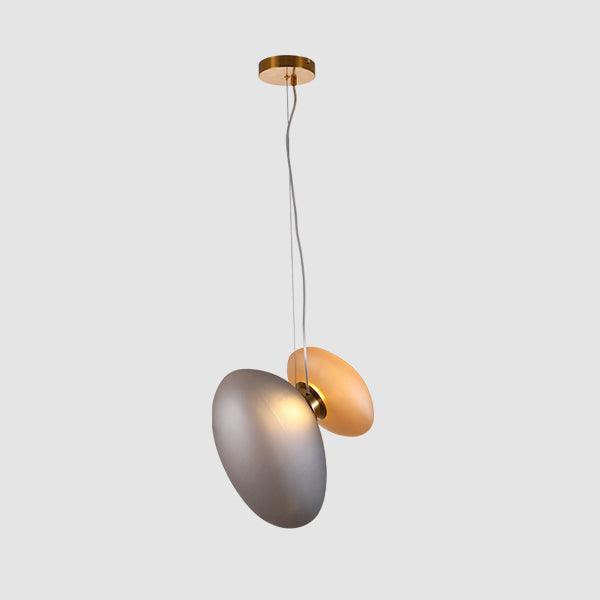 Lampa wisząca z matowego szkła