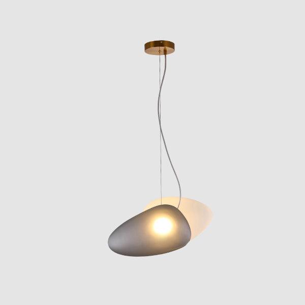 Lampa wisząca z matowego szkła