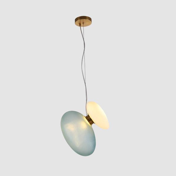 Lampa wisząca z matowego szkła