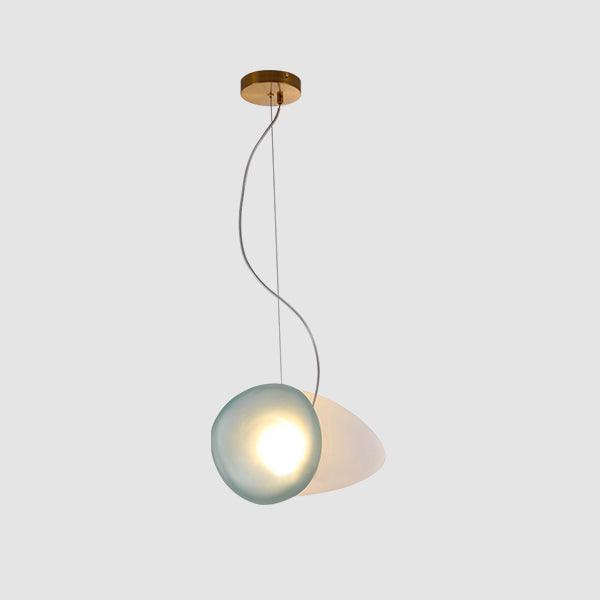 Lampa wisząca z matowego szkła