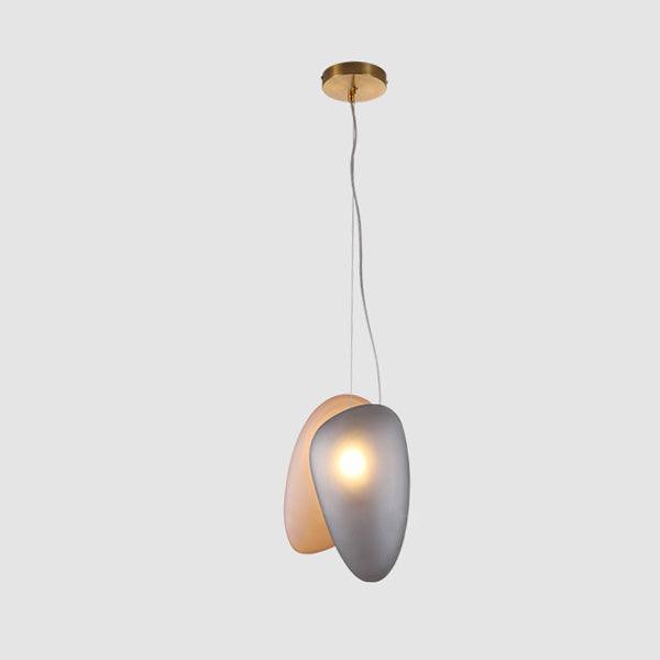 Lampa wisząca z matowego szkła