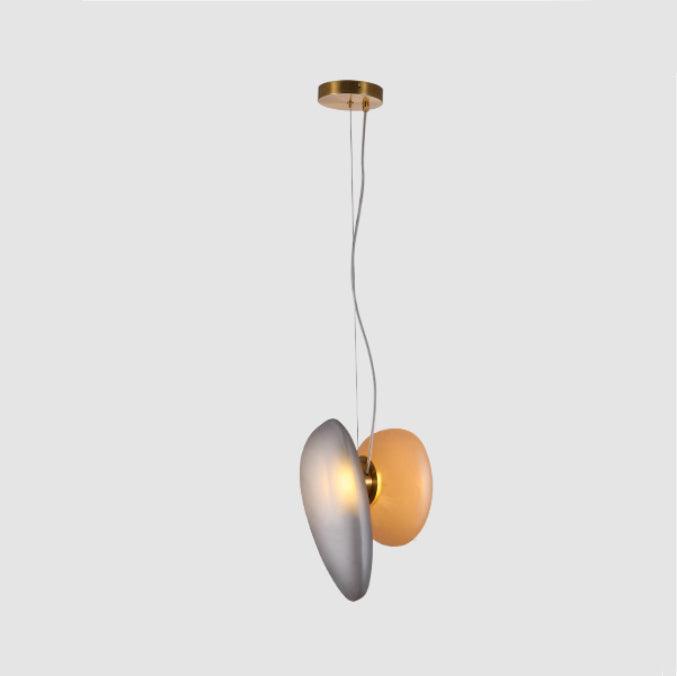 Lampa wisząca z matowego szkła