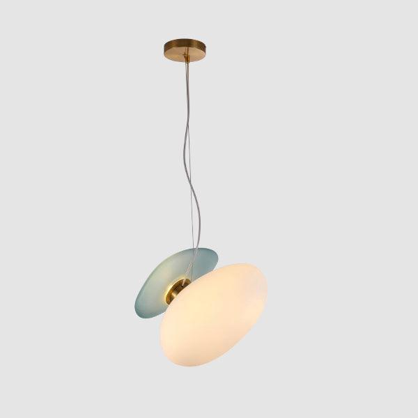 Lampa wisząca z matowego szkła