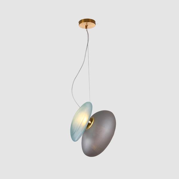 Lampa wisząca z matowego szkła