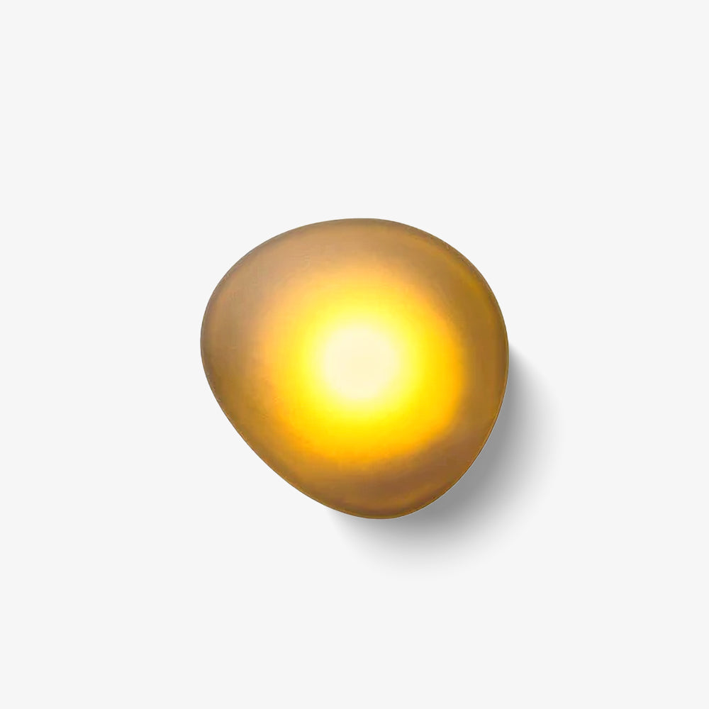 Lampa Ścienna z Bąbelkowego Szkła