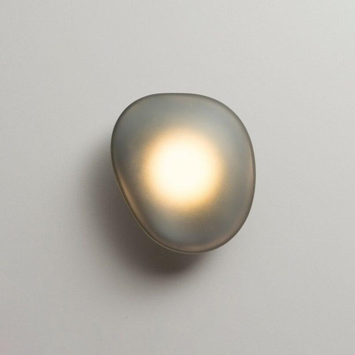 Lampa Ścienna z Bąbelkowego Szkła