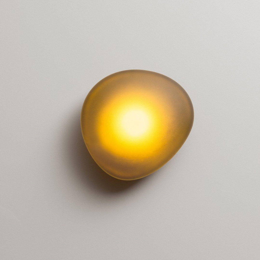 Lampa Ścienna z Bąbelkowego Szkła