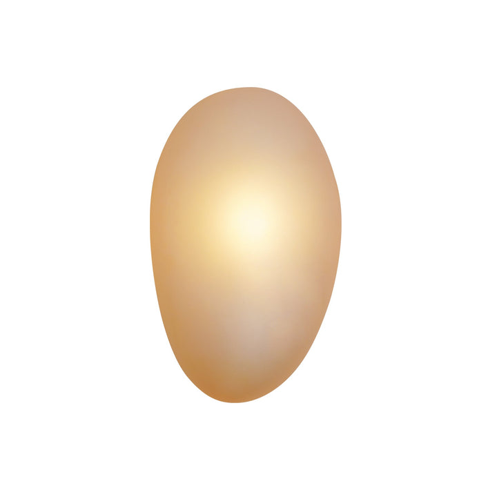 Lampa Ścienna z Bąbelkowego Szkła