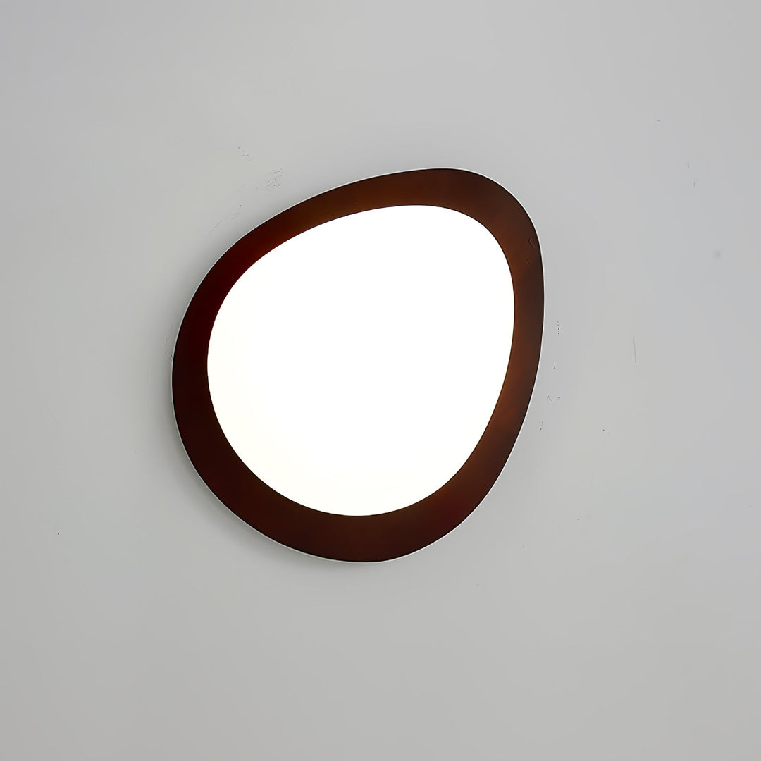 Lampa sufitowa Pebble z drewna