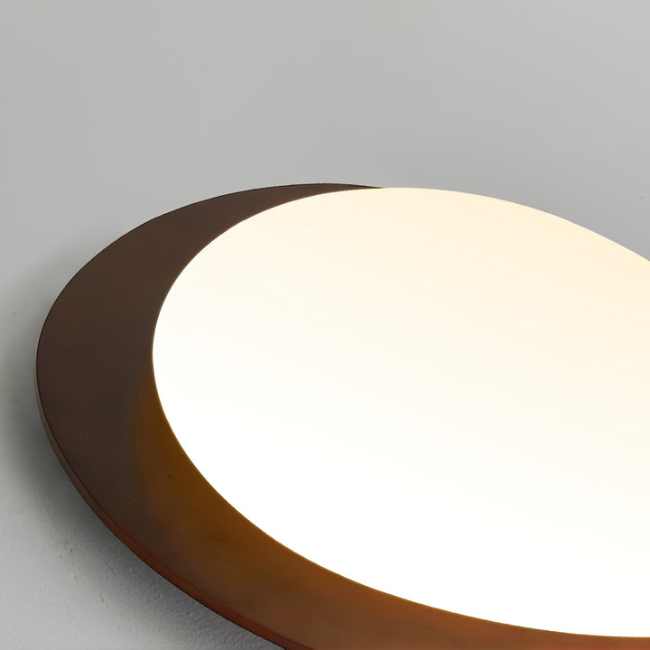 Lampa sufitowa Pebble z drewna