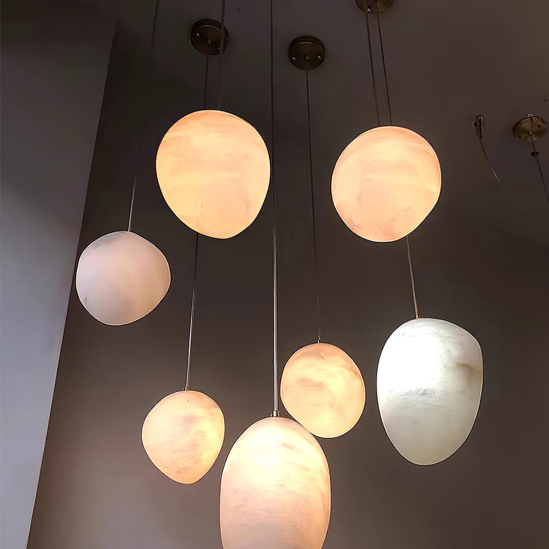 Lampa wisząca Pebbles Alabaster