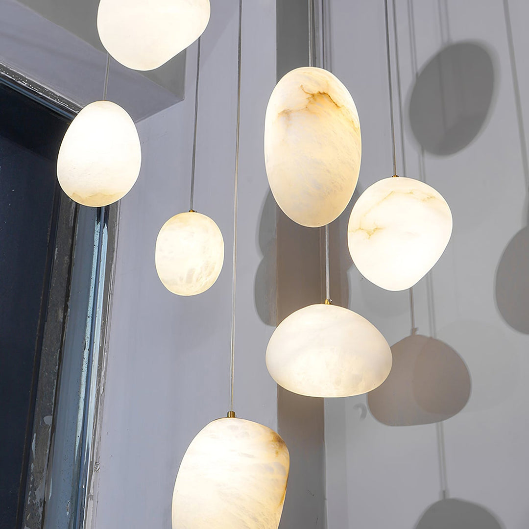 Lampa wisząca Pebbles Alabaster