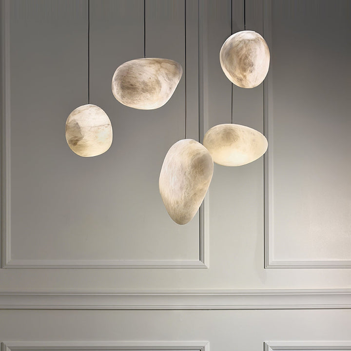 Lampa wisząca Pebbles Alabaster