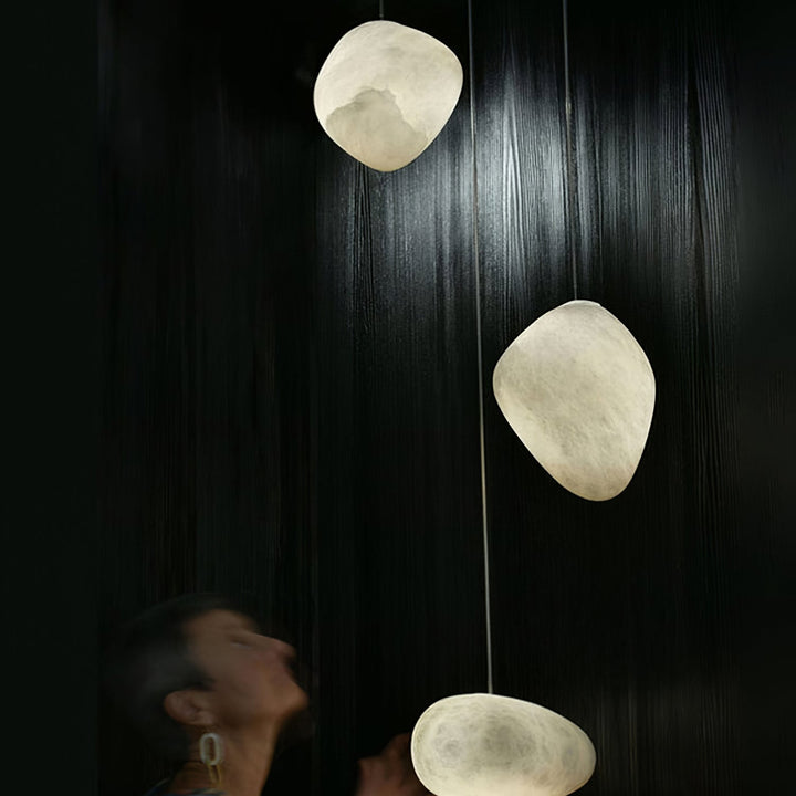Lampa wisząca Pebbles Alabaster
