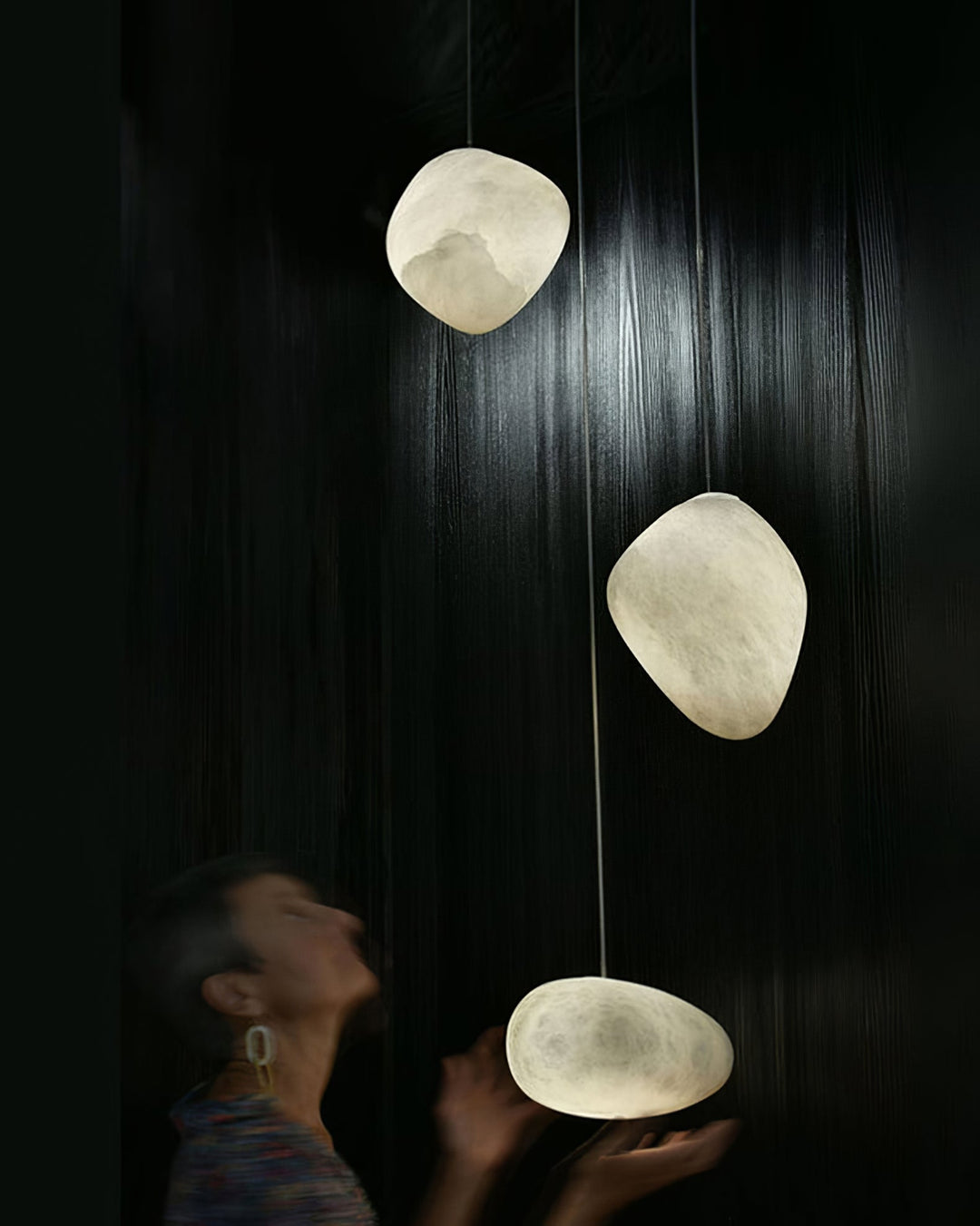 Lampa wisząca Pebbles Alabaster