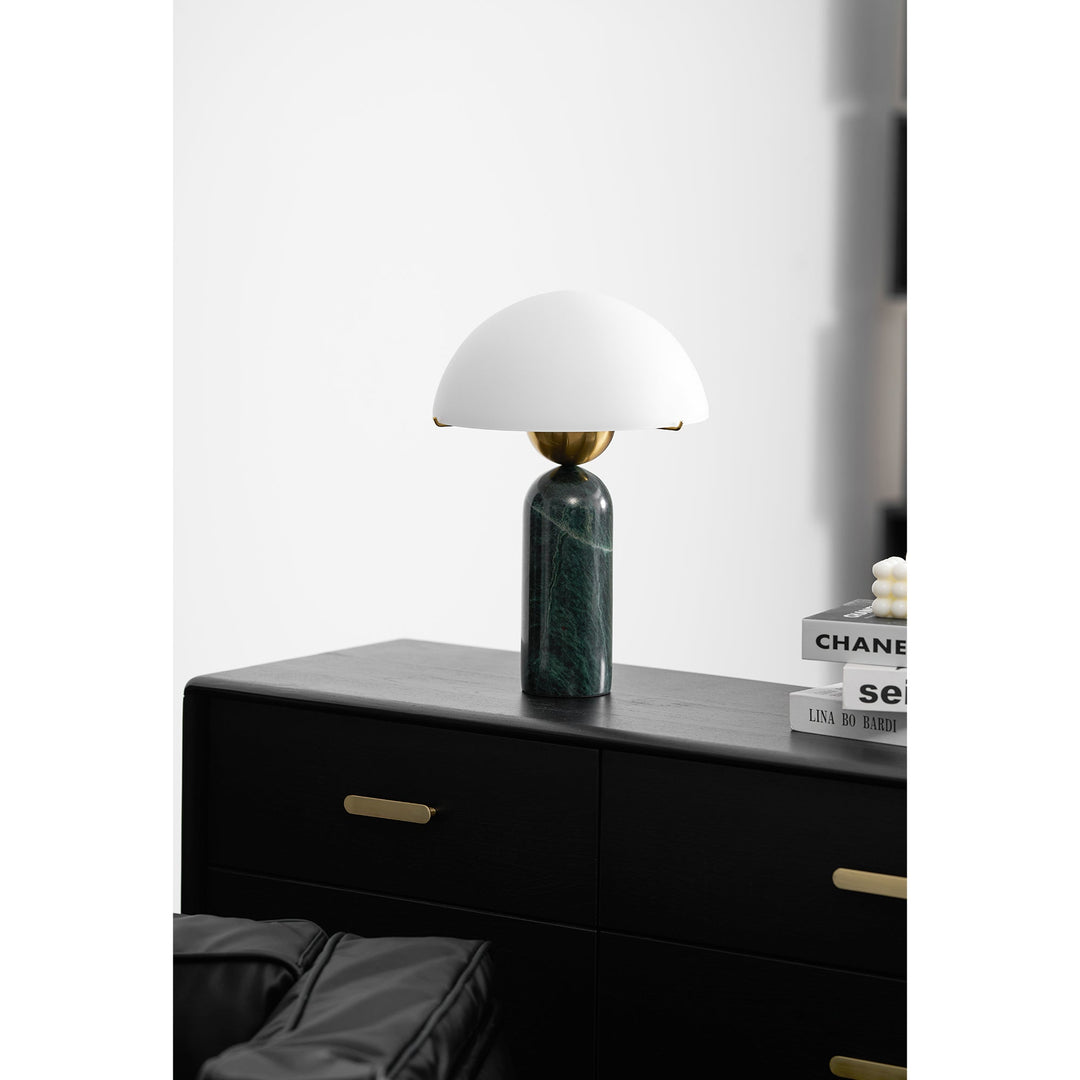Lampa stołowa Peono Alabaster