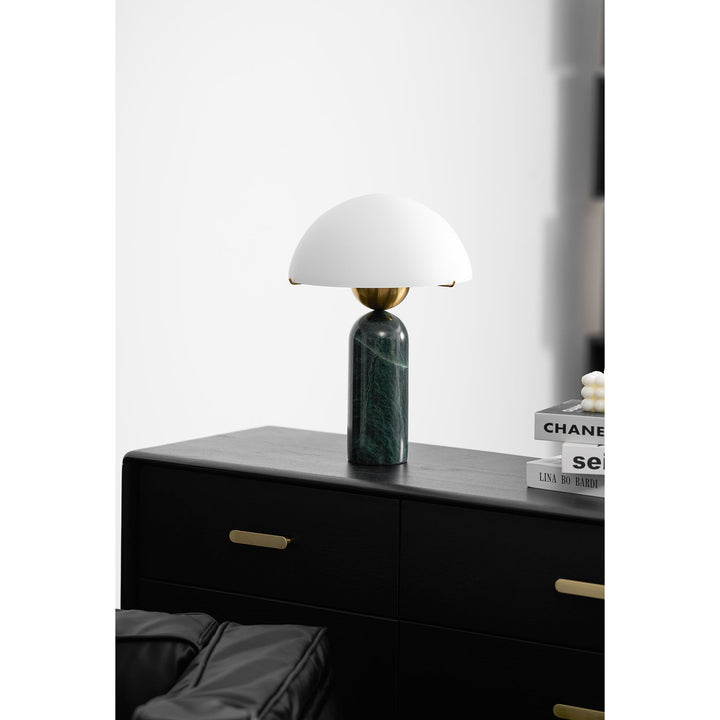Lampa stołowa Peono Alabaster