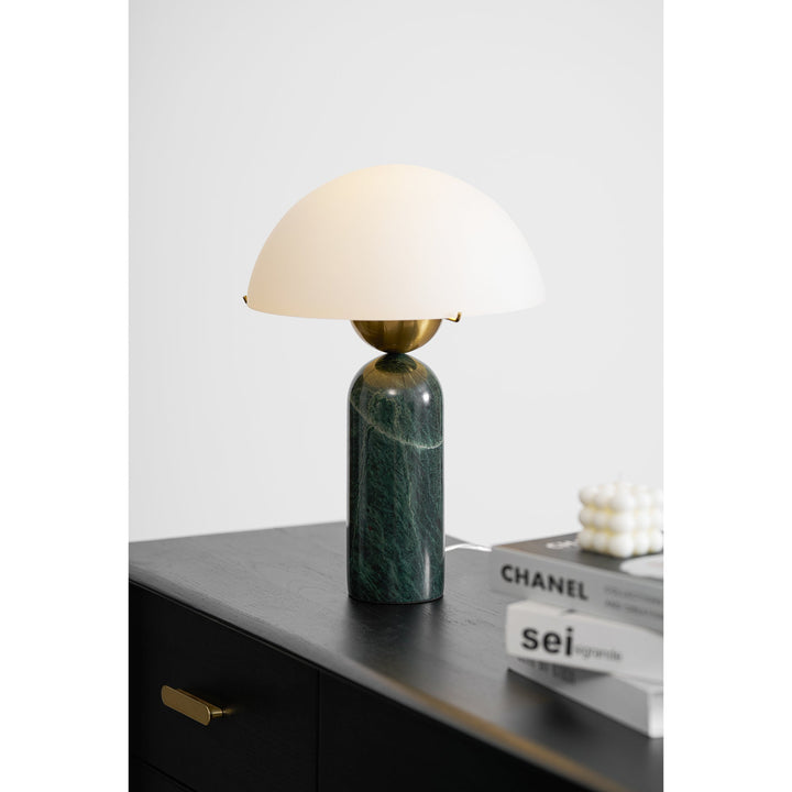 Lampa stołowa Peono Alabaster
