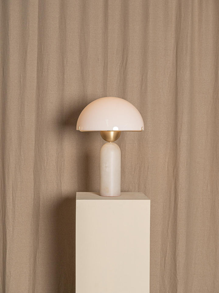 Lampa stołowa Peono Alabaster