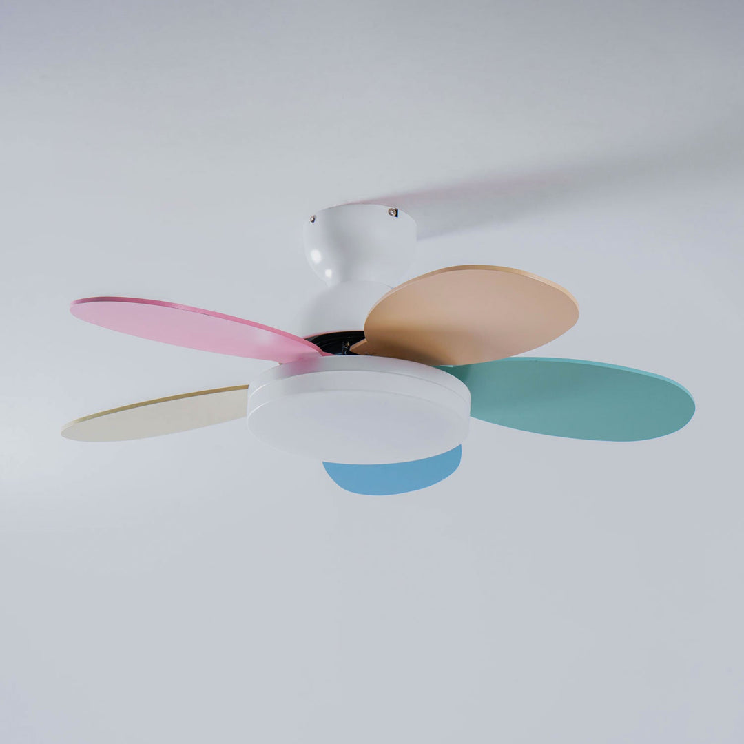 Lampa sufitowa wentylatora Petalo