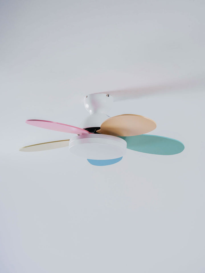 Lampa sufitowa wentylatora Petalo