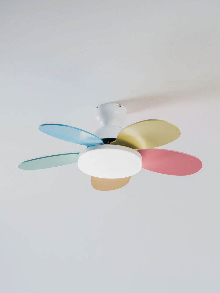 Lampa sufitowa wentylatora Petalo