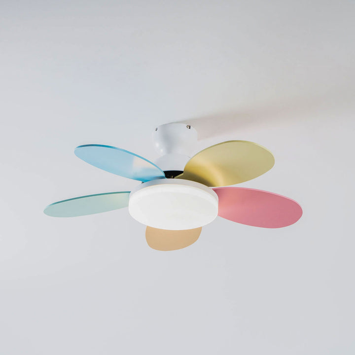 Lampa sufitowa wentylatora Petalo