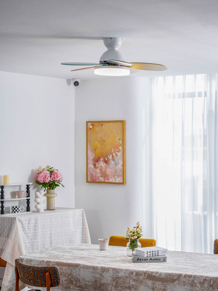 Lampa sufitowa wentylatora Petalo