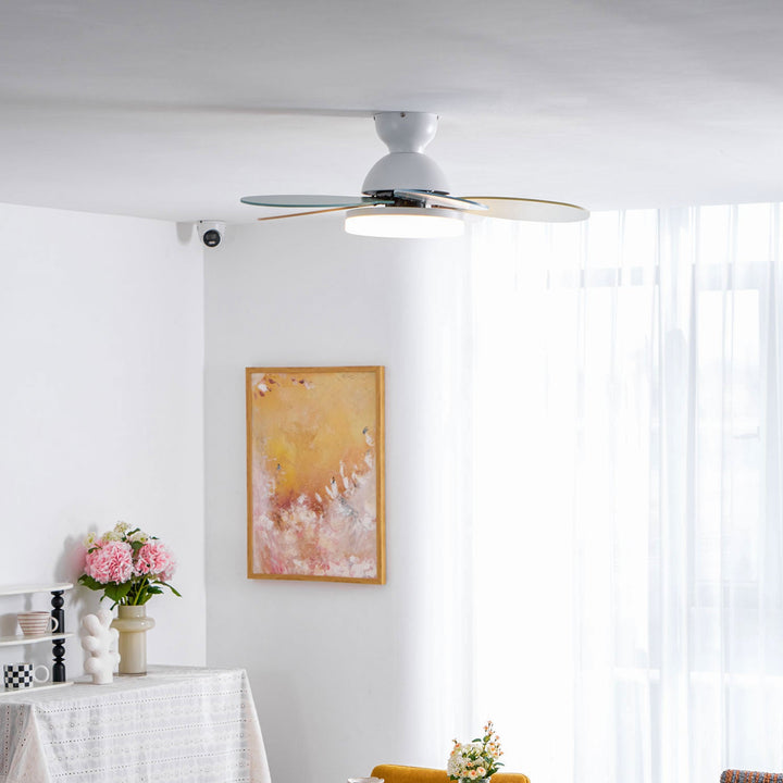 Lampa sufitowa wentylatora Petalo