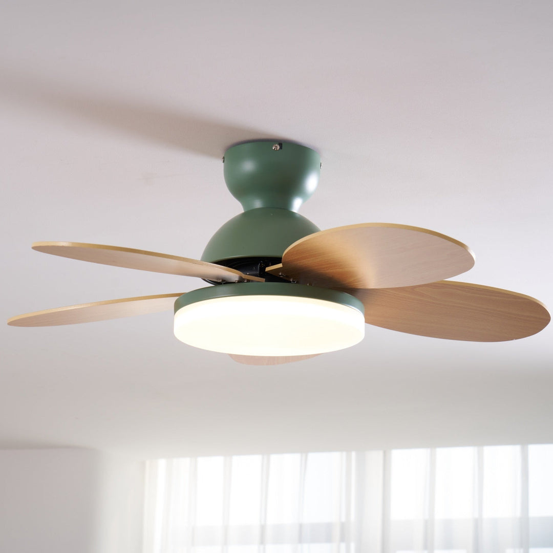 Lampa sufitowa wentylatora Petalo