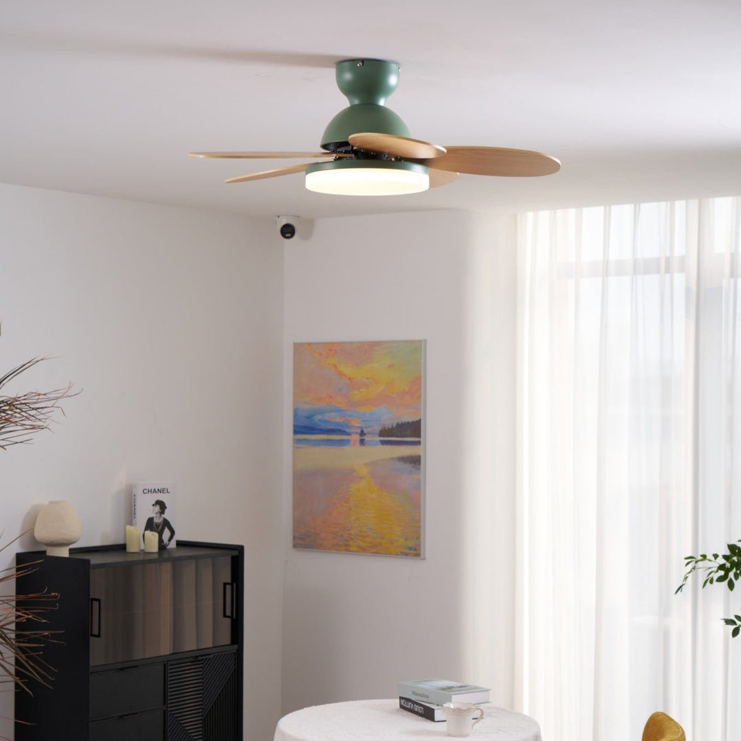 Lampa sufitowa wentylatora Petalo