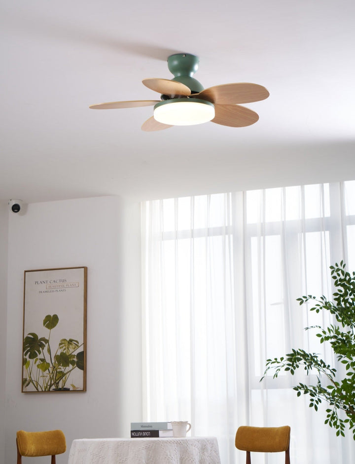 Lampa sufitowa wentylatora Petalo