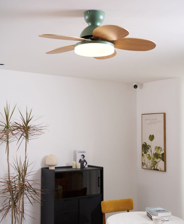 Lampa sufitowa wentylatora Petalo