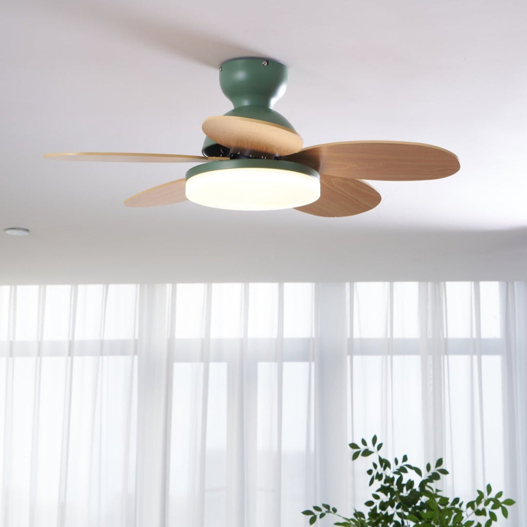 Lampa sufitowa wentylatora Petalo