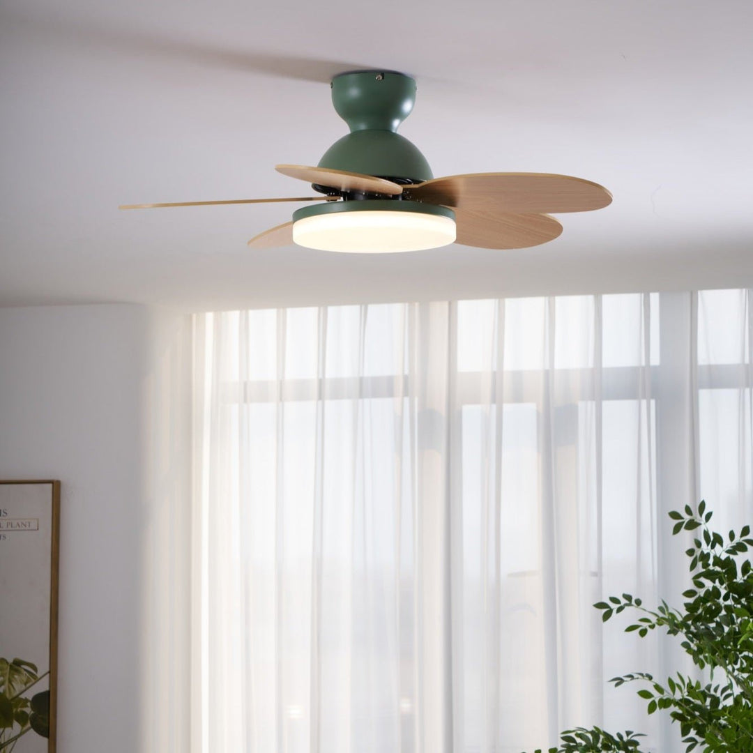 Lampa sufitowa wentylatora Petalo