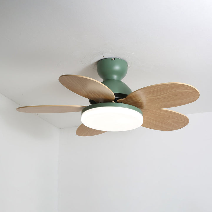 Lampa sufitowa wentylatora Petalo