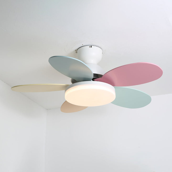 Lampa sufitowa wentylatora Petalo