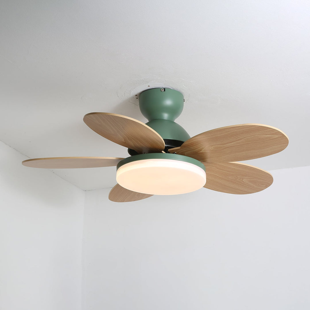 Lampa sufitowa wentylatora Petalo