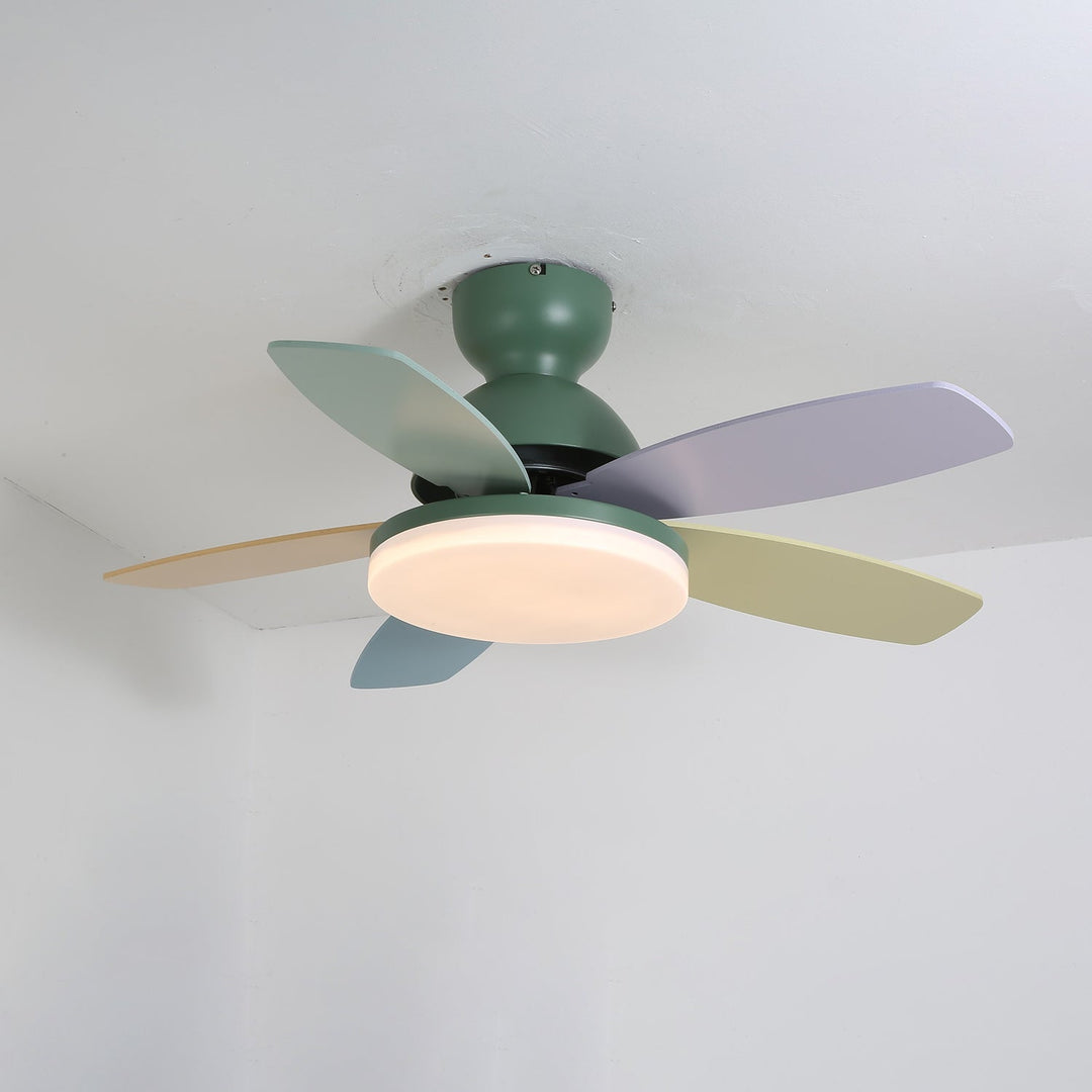 Lampa sufitowa wentylatora Petalo
