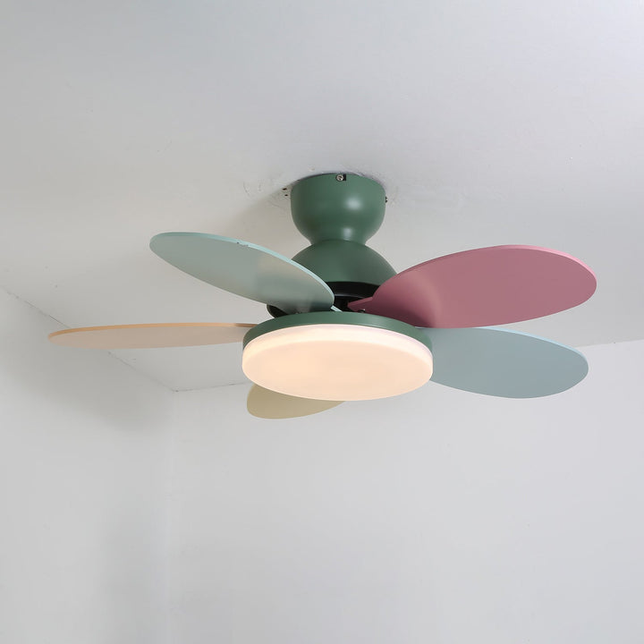 Lampa sufitowa wentylatora Petalo