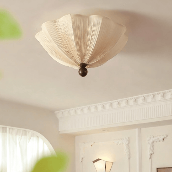 Lampa sufitowa z materiału Petals