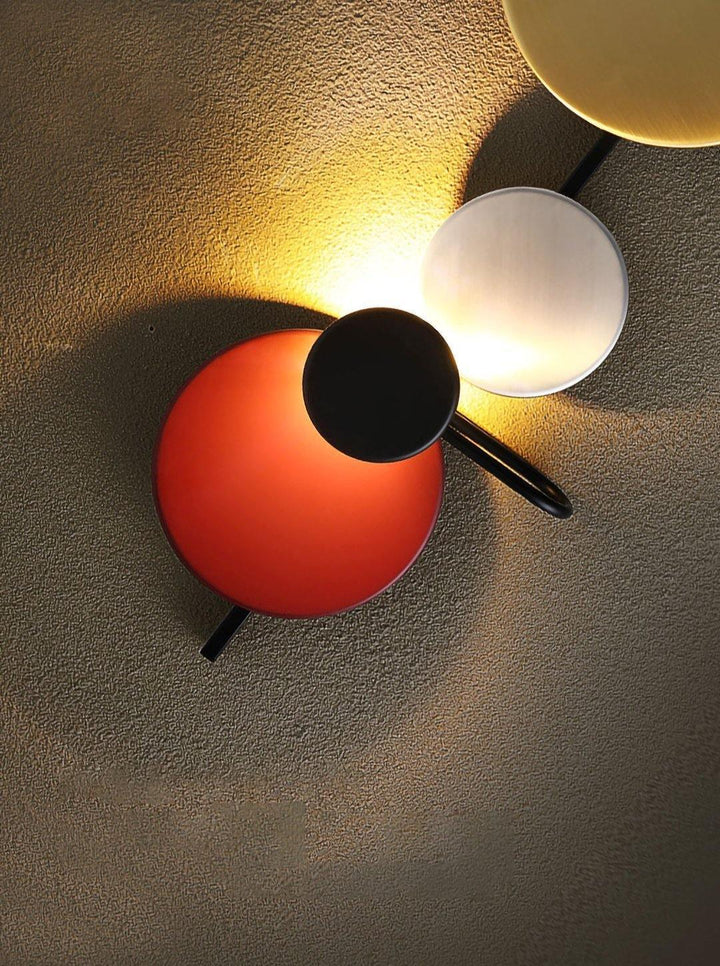 Lampa Ścienna Planet z wtyczką