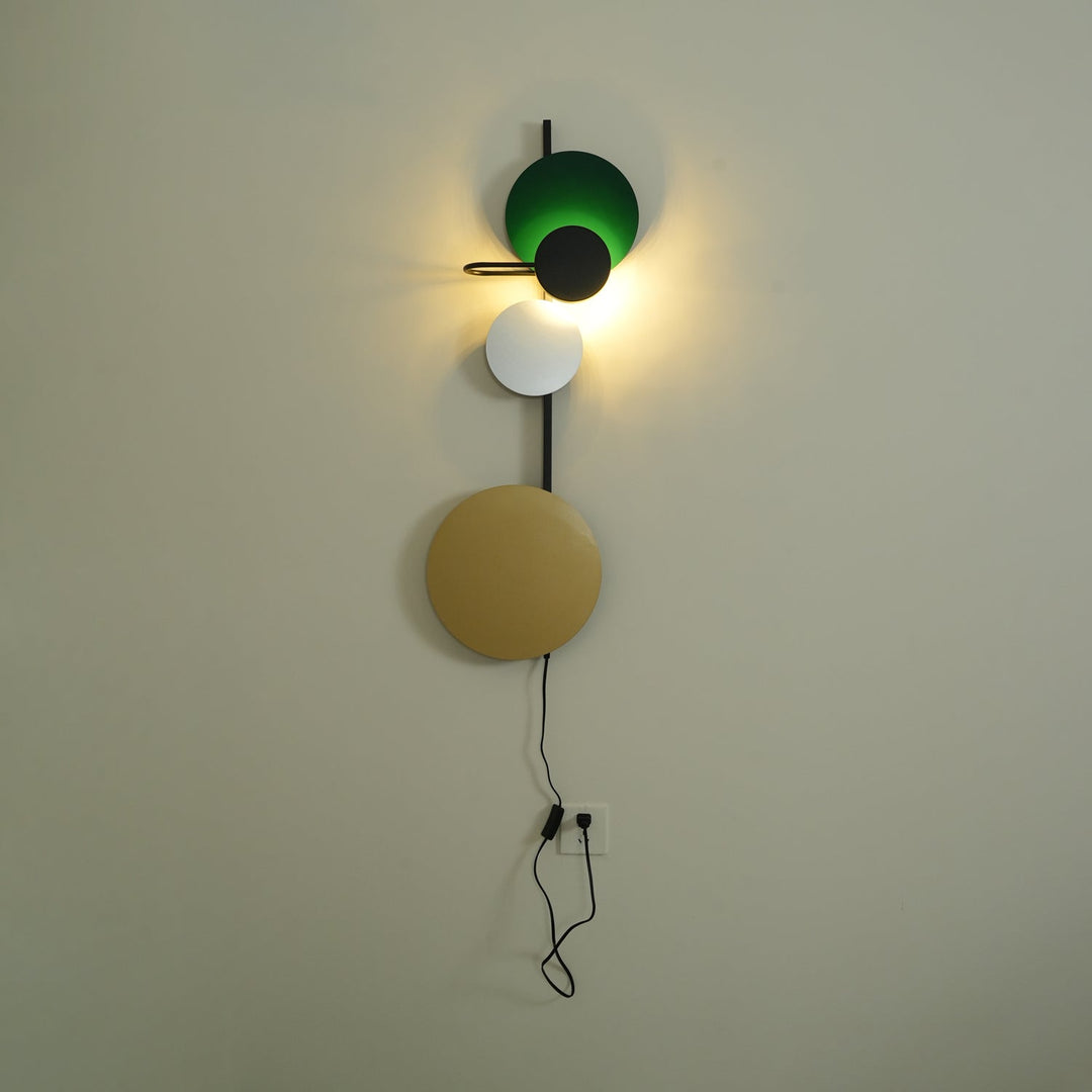 Lampa Ścienna Planet z wtyczką